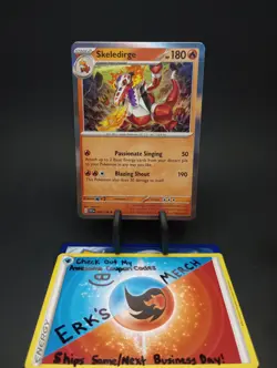 Skeledirge 038/198 Scarlet & Violet Holo Rare Pokemon Card - Image 1