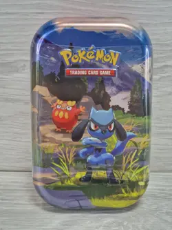 Pokemon TCG Ascended Heroes Mini Tin BRAND NEW SEALED Riolu Darumaka Art - Image 1
