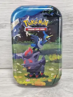 Pokemon TCG Ascended Heroes Mini Tin BRAND NEW SEALED Zorua Cramorant Artwork - Image 1