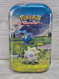Pokemon TCG Ascended Heroes Mini Tin BRAND NEW SEALED Togepi Totodile Artwork - Image 1