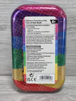 Pokemon TCG Ascended Heroes Mini Tin BRAND NEW SEALED Togepi Totodile Artwork - Image 2