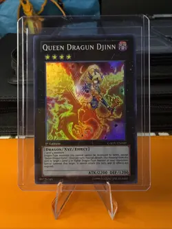 Queen Dragun Djinn GAOV-EN049 Galactic Overlord 1st Edition Yu-Gi-Oh! Nm-LP - Image 1