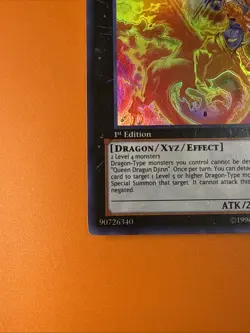 Queen Dragun Djinn GAOV-EN049 Galactic Overlord 1st Edition Yu-Gi-Oh! Nm-LP - Image 3