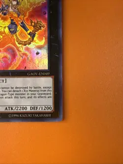 Queen Dragun Djinn GAOV-EN049 Galactic Overlord 1st Edition Yu-Gi-Oh! Nm-LP - Image 4