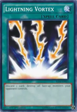 Lightning Vortex - YS14-EN023 - Common - 1st Edition Lightly Played Super Starte - Image 1