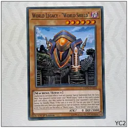 World Legacy World Shield EXFO-EN021 1st C Yugioh Card (YC2) - Image 1
