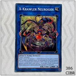 X-Krawler Neurogos - CIBR-EN049 - Common 1st Edition Yugioh - Image 1