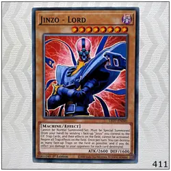 Jinzo - Lord - LED7-EN040 - Common 1st Edition Yugioh - Image 1