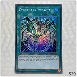 Cyberdark Impact! - SHVA-EN053 - Super Rare 1st Edition Yugioh - Image 1