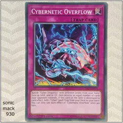 Cybernetic Overflow - CYHO-EN073 - Common 1st Edition Yugioh - Image 1