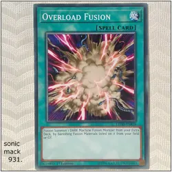 Overload Fusion - LEDD-ENB16 - Common 1st Edition Yugioh - Image 1