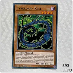 Cyberdark Keel - LEDU-EN028 - Common 1st Edition Yugioh - Image 1