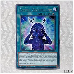 Cosmos Channelling - LED7-EN036 - Rare 1st Edition Yugioh - Image 1
