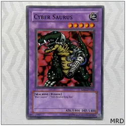 Cyber Saurus - MRD-E105 - Common Unlimited Yugioh - Image 1