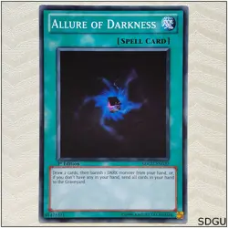 Allure of Darkness - SDGU-EN027 - Common 1st Edition Yugioh - Image 1