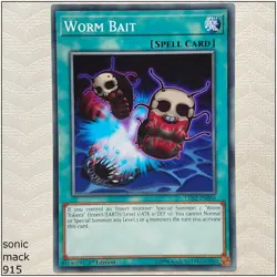 Worm Bait - LED2-EN050 - Common 1st Edition Yugioh - Image 1