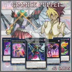 GIMMICK PUPPET DECK 42 | Strings Disaster Leo Giant Hunter Terror Baby YuGiOh - Image 2