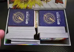 One Piece Bulk 500 Cards + 10 Rare Foils - Common/Uncommon TCG Lot ENGLISH - Image 1