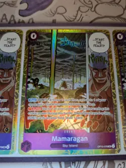 Mamaragan OP15-078 SR Super Rare One Piece TCG Adventure on Kami Island Lot of 3 - Image 4