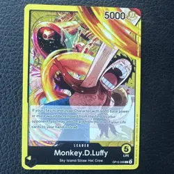 One Piece CCG Monkey.D.Luffy OP15-098 Adventure On Kami’s Island English - Image 1