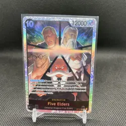 Five Elders – OP13-082 – One Piece Card Game - OP13– Super Rare Foil – M/NM - Image 1