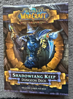 World of Warcraft WoW TCG Shadowfang Keep Dungeon Deck- new in Shrink ! - Image 1