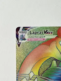 Lapras VMAX - 203/202 - Pokemon Sword & Shield Base Set Secret Rare Card NM - Image 4