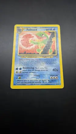 Politoed 27/75 Neo Discovery Regular Pokemon Card - Ungraded - Image 3