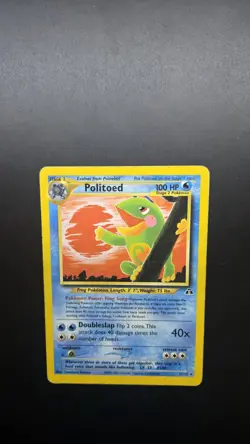 Politoed 27/75 Neo Discovery Regular Pokemon Card - Ungraded - Image 5