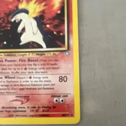 Typhlosion 18/111 Neo Genesis Holo Rare Pokemon TCG Card heavily played/moderate - Image 4