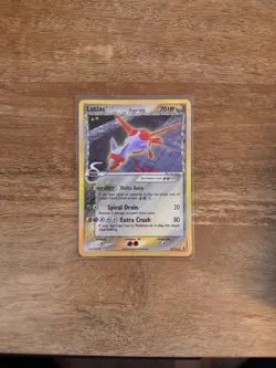 Pokemon TCG Latias Holo EX Delta Species Card 8/113 - DMG - Image 1