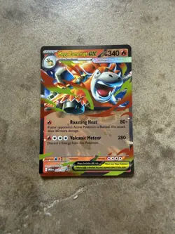 Mega Camerupt 022/132 Mega Evolution Pokemon Card Near Mint - Image 1