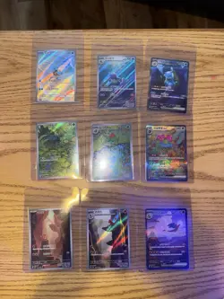 Pokemon Korean 151 AR/SAR 9 Cards Squirtle Blastoise Charizard Venasaur - Image 1