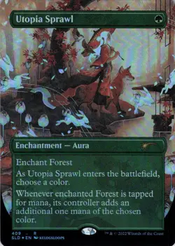 Utopia Sprawl Borderless - Foil - Secret Lair Kelogsloops - 409 NM - Image 2