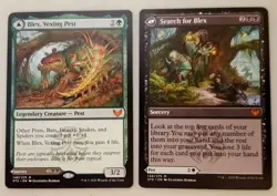 1x Blex, Vexing Pest // Search for Blex Strixhaven MTG Magic the Gathering NM - Image 1