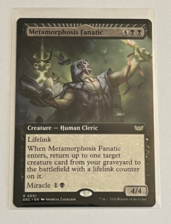 MTG Metamorphosis Fanatic - Extended Art - Duskmourn - #51 - Image 1