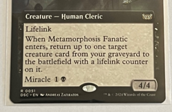 MTG Metamorphosis Fanatic - Extended Art - Duskmourn - #51 - Image 3