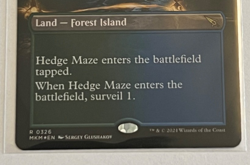 MTG Hedge Maze - Borderless Foil - Murders at Karlov Manor - #326 - Image 3