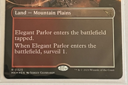 MTG Elegant Parlor - Borderless Foil - Murders at Karlov Manor - #325 - Image 3