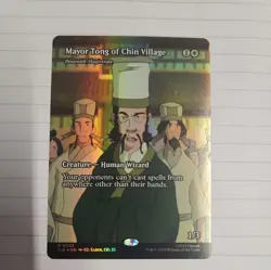 MTG Avatar - Mayor Tong of Chin Village (Borderless) [FOIL] - TLE - NM - Image 3