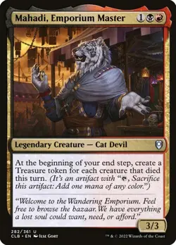 Mahadi, Emporium Master - Commander Legends: Battle for Baldur's Gate - MTG - Image 1