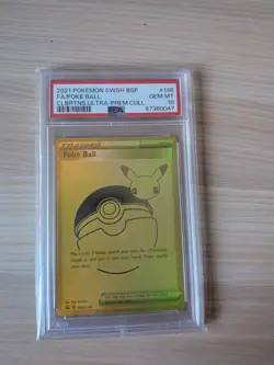 2021 Pokemon SWSH Poke Ball Celebrations Ultra Premium Collection #146 PSA10 - Image 1