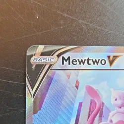Pokemon Mewtwo V Ultra Rare Full Art Holo 072/078 Pokemon GO 220 HP - Image 4