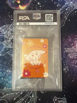 Japanese Pokemon 1999 Ciao Pipipi Adventure Jigglypuff Pink & Blue PSA 10 Lot - Image 2
