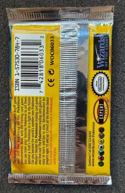 Pokemon 1999 Sealed Base Set Unlimited Booster Pack Charizard Artwork WOTC - Image 4