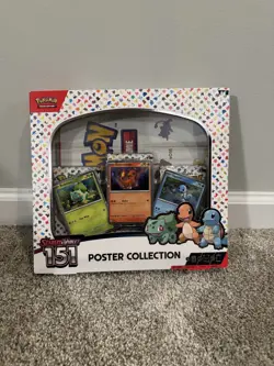 Pokemon TCG: Scarlet & Violet 151 Poster Collection Factory Sealed Box Brand New - Image 1