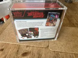 Pokemon Center Destined Rivals Elite Trainer Box ETB Sealed with Acrylic Case - Image 5