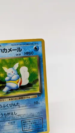 Wartortle #008 Stage 1 Japanese Team Rocket Regular Pokemon 1996 vtg - Image 3