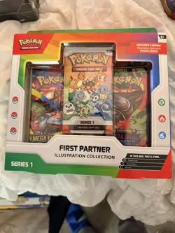 (5) New Pokemon TCG First Partner Illustration Collection: Series 1 Ship Now - Image 1