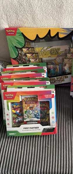 (5) New Pokemon TCG First Partner Illustration Collection: Series 1 Ship Now - Image 3